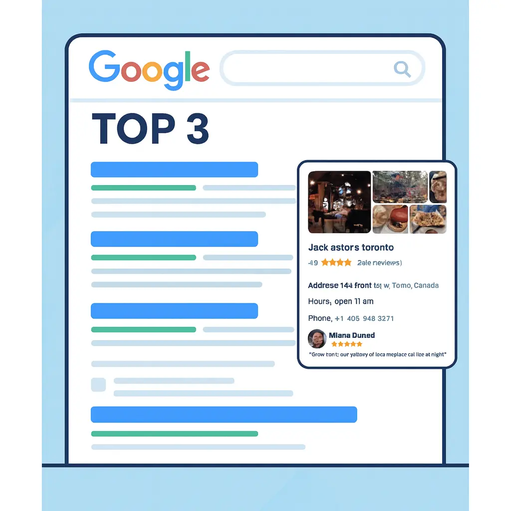 top 3 google top 3 en google